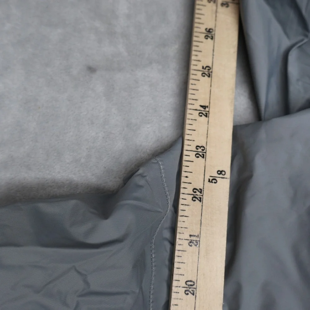 North Face Zipline Jacket Boys Large 14/16 Gray Rain Wind Waterproof Mesh Lined